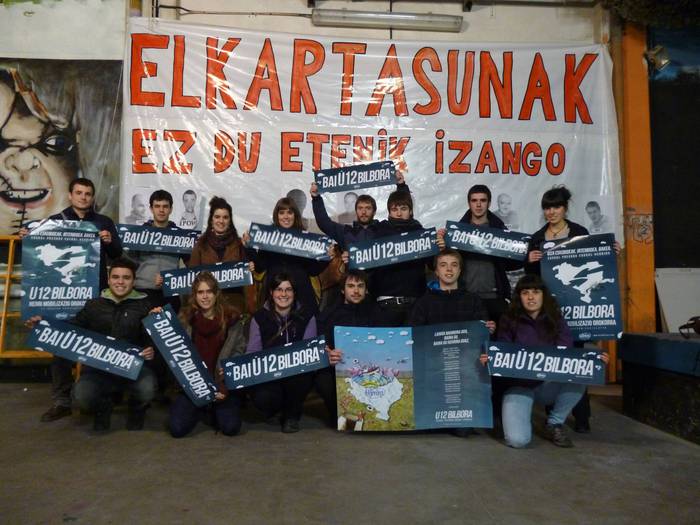 Urtarrilaren 12an, gazteok ere Bilbora!!!\