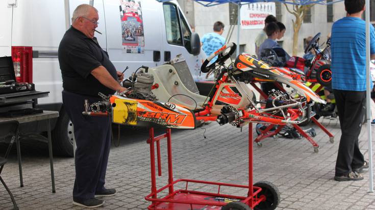 Karting probarako azken prestaketak egiten ari dira