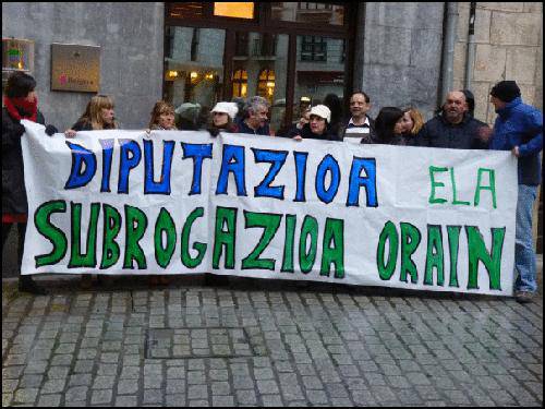 Mobilizazioak hasi dituzte Agifes-eko langileek
