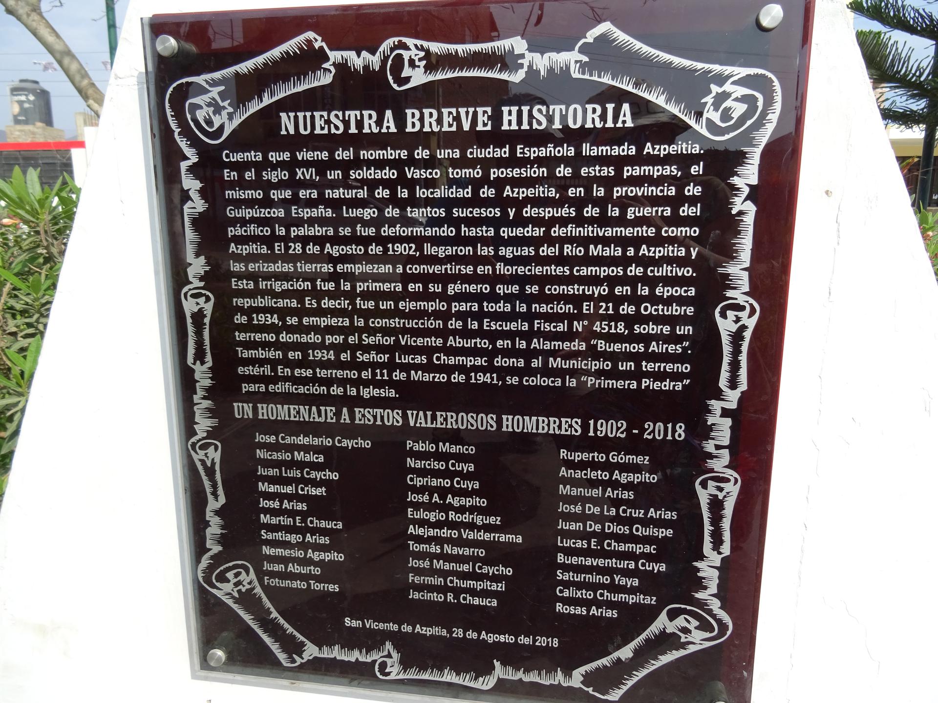 Perun Azpitia izeneko herri bat...