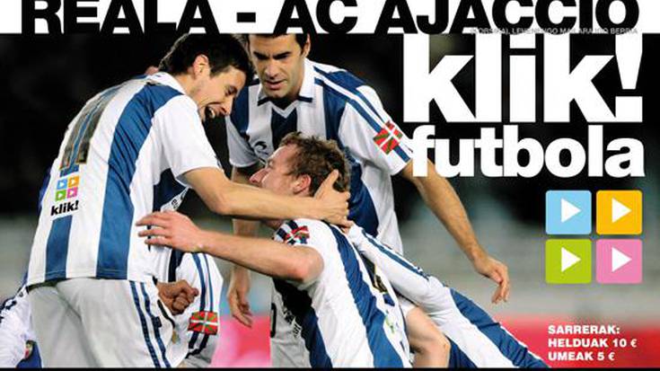 Reala-Ajaccio partidarako sarrerak larunbatean bertan jarriko dituzte salgai Garmendipen
