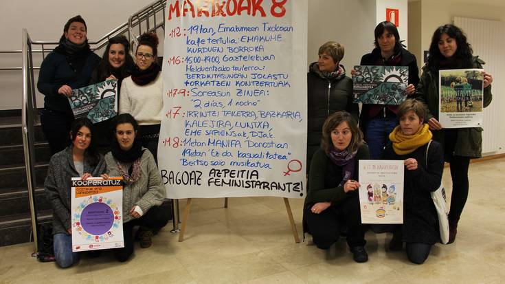 Eragile ezberdinek bat eginda antolatu dute martxoaren 8aren bueltako egitaraua