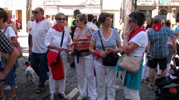 San Fermin festetara irteera antolatu du Baigerak