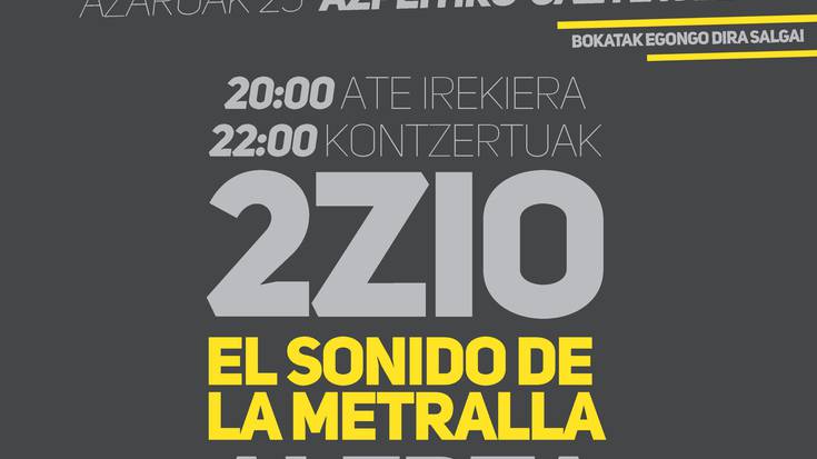 Kontzertuak: 2zio, El sonido de la metralleta, Alerta Gorria eta DJ Martin Selektah