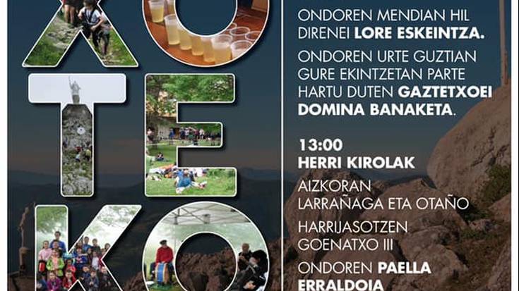 Mendi Astea: Xoxoteko eguna