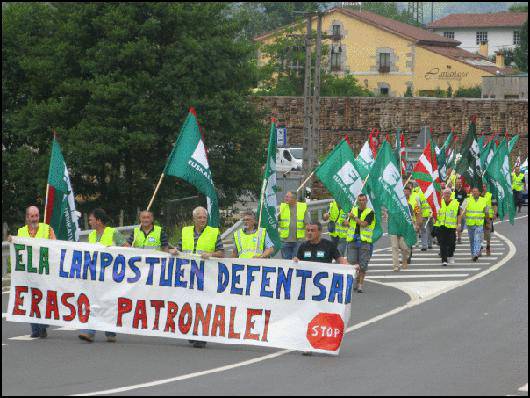 Azcue y Cia enpresako zuzendaritzak hartu duen jarrera salatu du ELAk