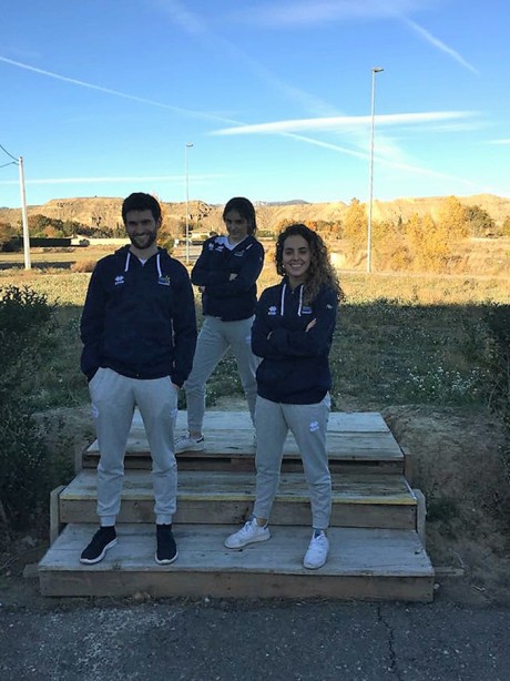 Oihana Goenaga, Iñaki Etxeberria eta Maitane Goenaga igerilariak, Espainiako Open Txapelketara