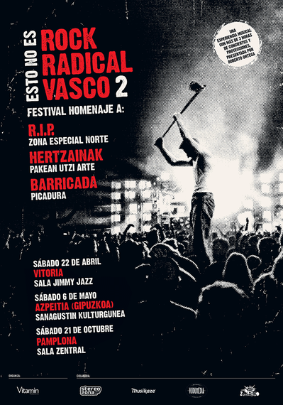 'Esto no es Rock Radical Vasco'-ren bigarren edizioa iritsiko da Azpeitira, larunbatean