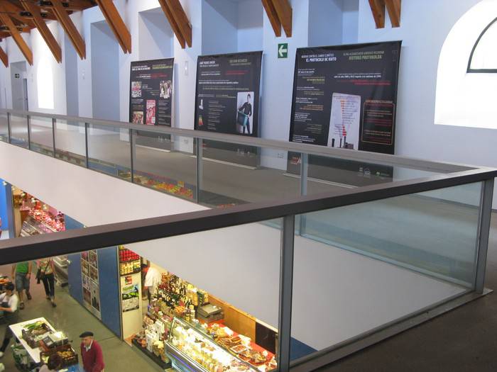 Zarauzko Merkatu plazako lehen solairua zabalik, astelehenetik aurrera