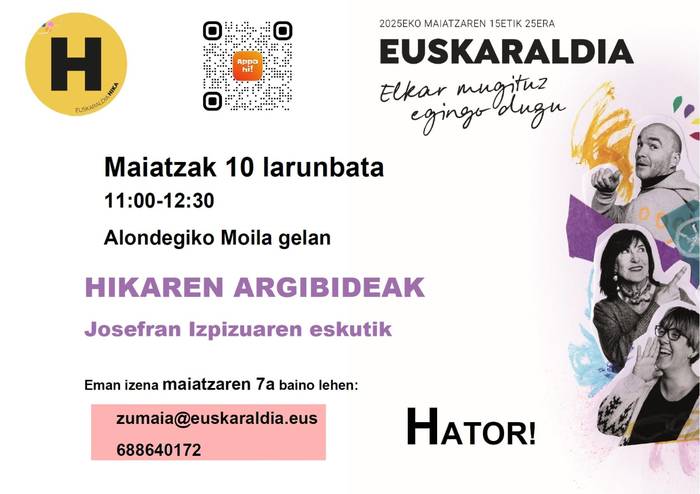 Euskaraldia: 'Hikaren argibideak'