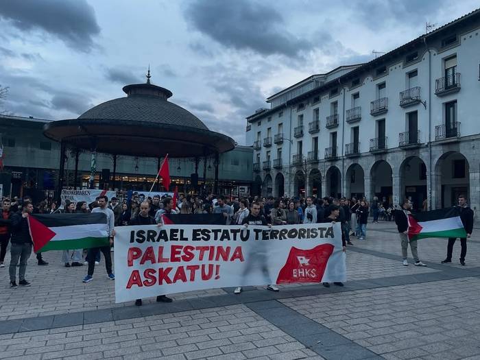 Israelen aurka eta Palestinaren askatasunera bidean, ostiralean Donostiara