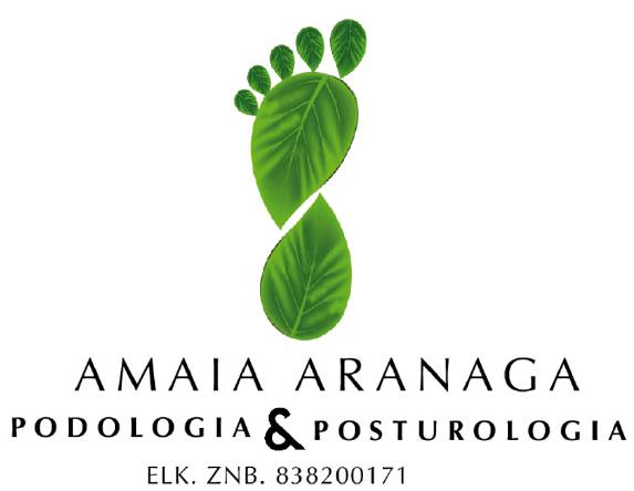Amaia Aranaga podologoa eta posturologoa logotipoa