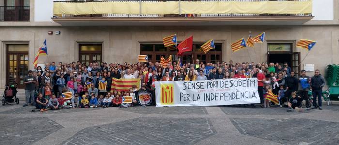 Gaur protesta egingo dute Aian eta Orion ere, Kataluniako erreferendumaren auziko epaiaren harira