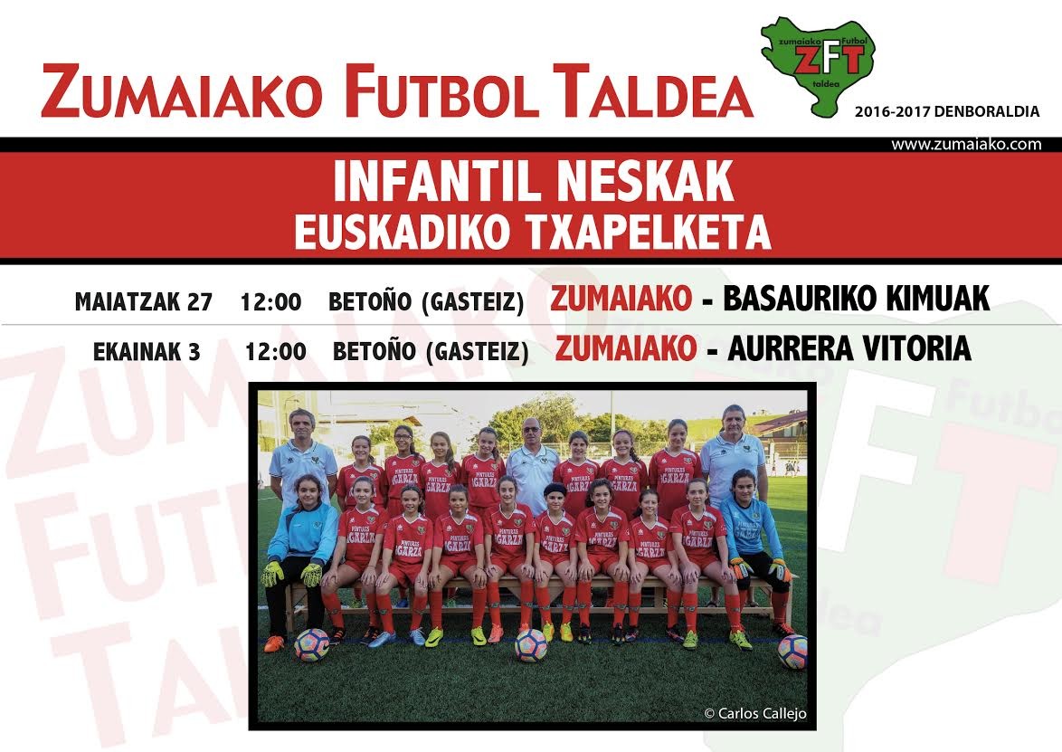 Infantil Neskak Euskadiko txapelketan