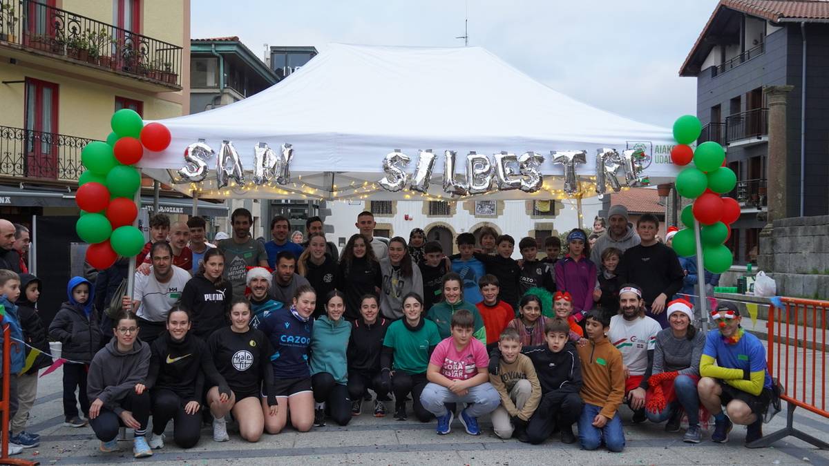 Aian ere korrika eman diote amaiera urteari