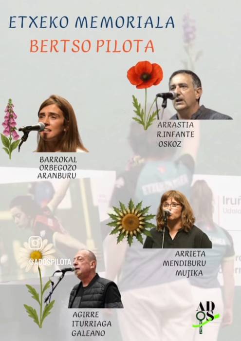 Etxeko Memoriala Bertso Pilota Txapelketaren finala