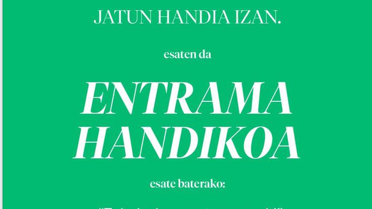 Entrama handikoa