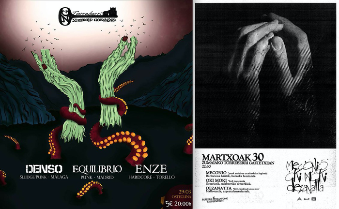 Kontzertuak izango dira gaur eta bihar Gaztetxean