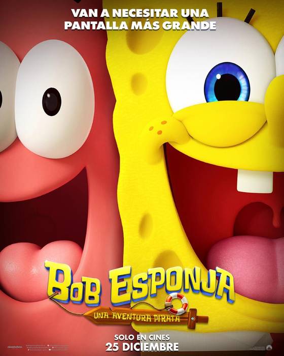 Zinema: 'Bob Esponja: Una aventura pirata'