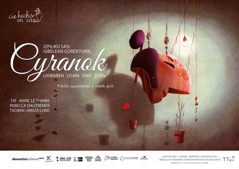 'Cyrano' antzelanerako sarrerak zozkatuko ditugu Baleikeko bazkideen artean