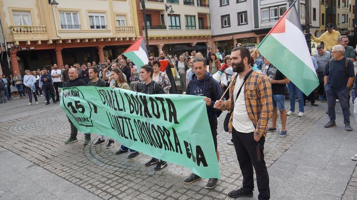 Langileek gogor gaitzetsi dute Palestinaren aurkako genozidioa