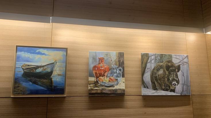 Luis Loinazen margolanak ikusgai daude Sanagustin kulturgunean