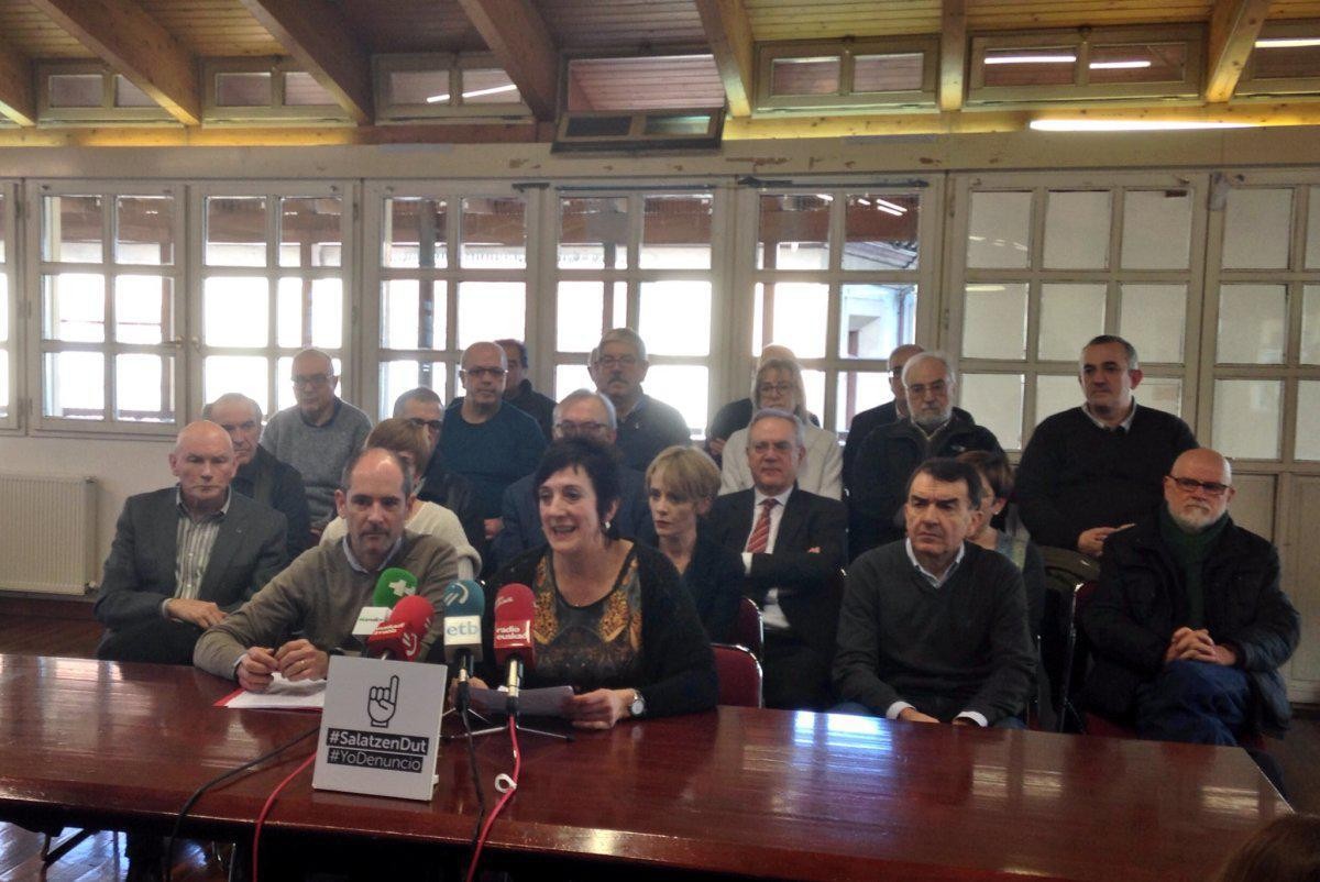 HARA! Xabier Arzallusek eta Xabier Euzkitzek ere Guardia Zibilak Sareri kendutako dirua itzultzeko eskatu dute
