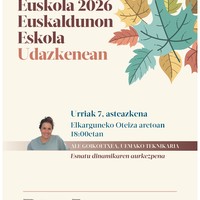 Euskola: Esnatu dinamikaren aurkezpena