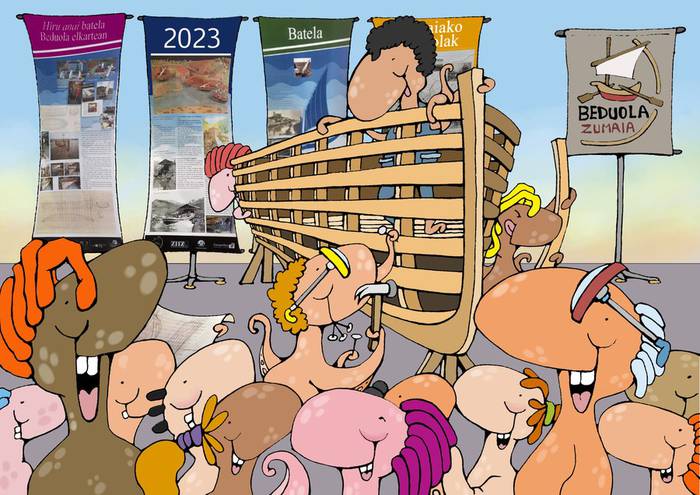 Ontzigintzari buruzko egutegia prestatu du udaleko Euskara Sailak