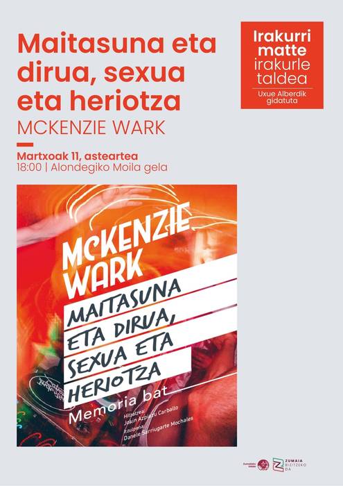 Irakurri matte: McKenzie Warken 'Maitasuna eta dirua, sexua eta heriotza'