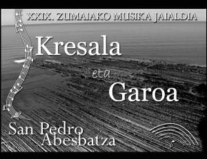 Kresala eta Garoa ikuskizunarekin hasiko da Musika Jaialdia