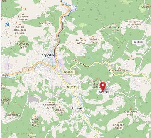 Pertsona bat zauritu da goizean Azpeitian gertatu den trafiko istripuan