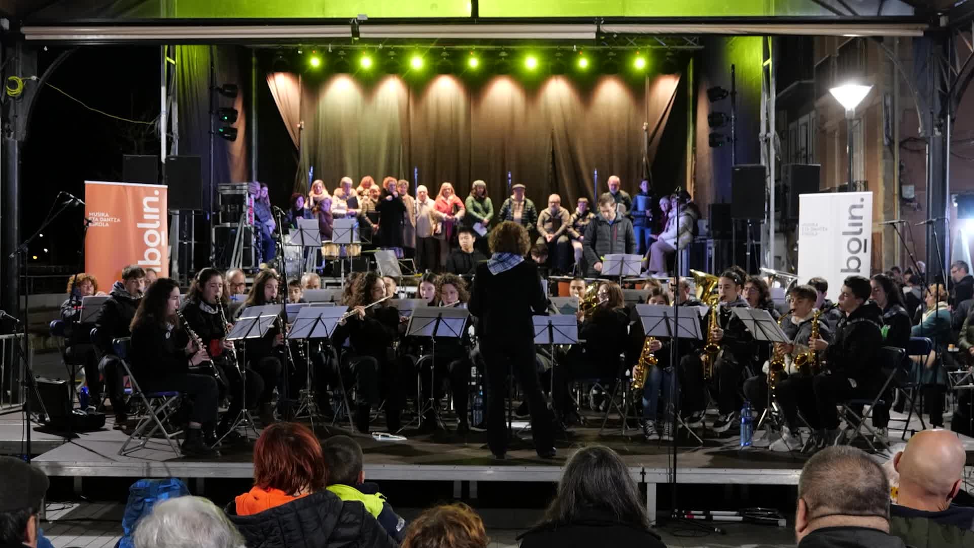 Danbolin Musika eta Dantza Eskolako ikasleek Palestinaren aldeko saioan parte hartuko dute