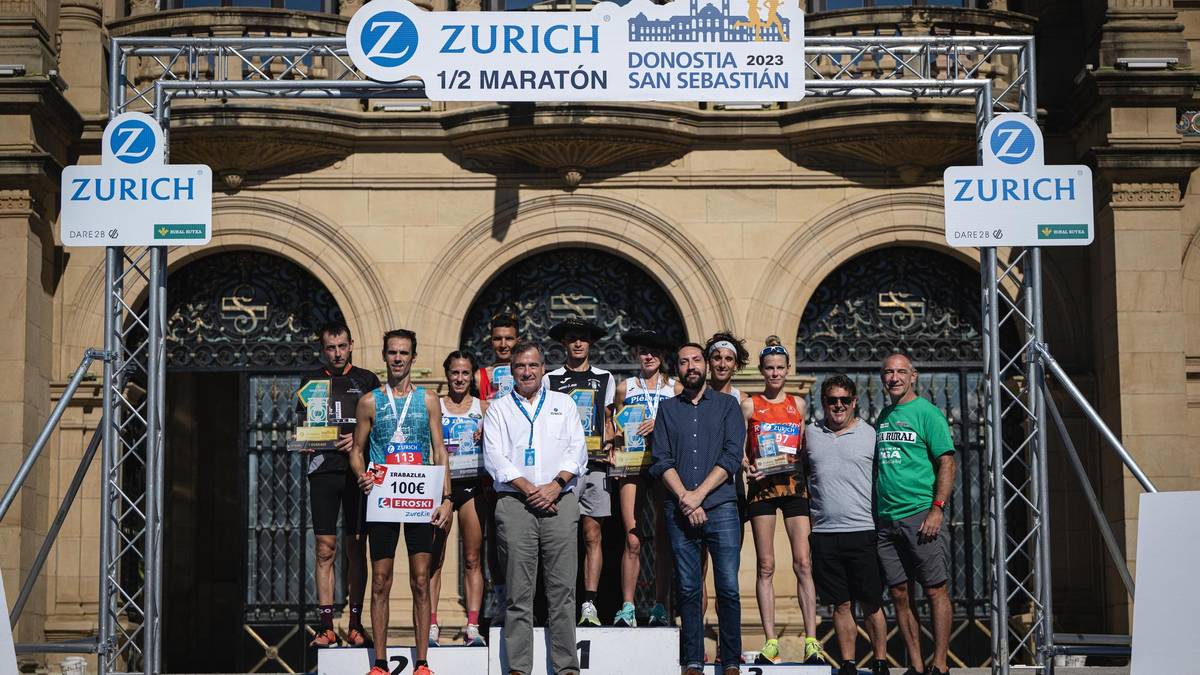 Imanol Larrañaga nagusi, Zurich maratoi erdiko beteranoen mailan