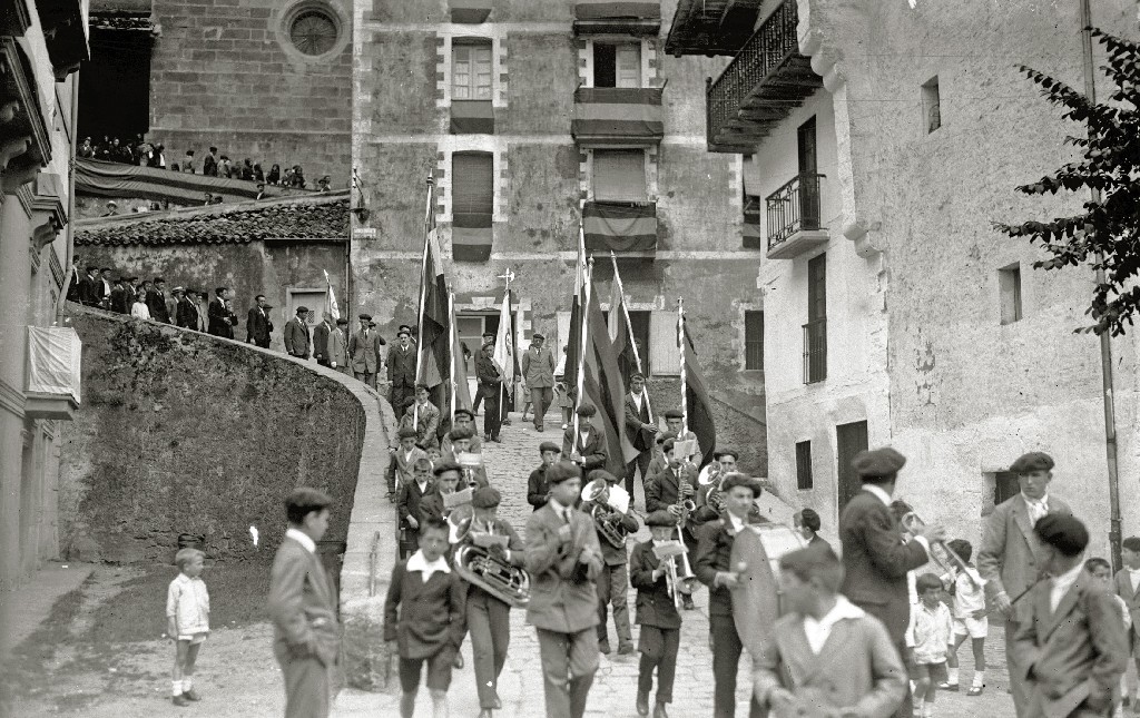 Prozesio baten ospakizuna Orion, 1926. urtean