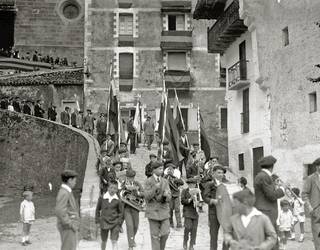 Prozesio baten ospakizuna Orion, 1926. urtean