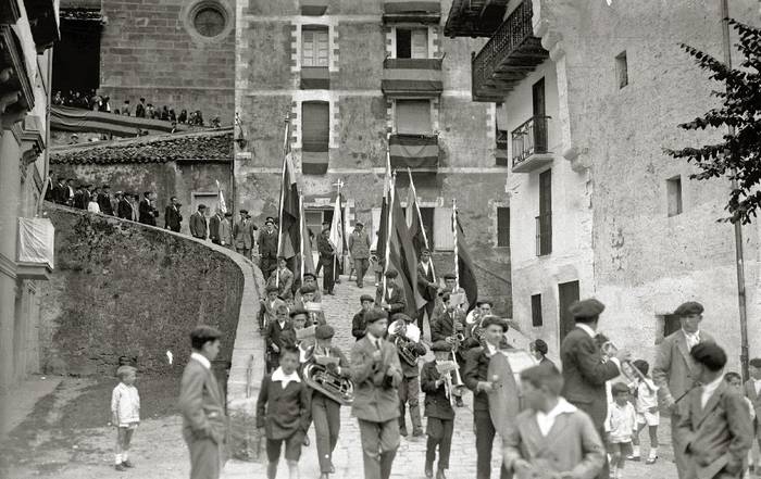 Prozesio baten ospakizuna Orion, 1926. urtean