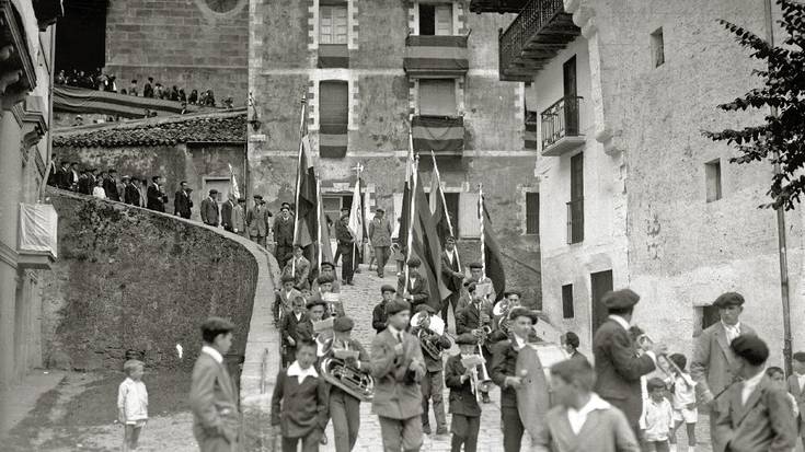 Prozesio baten ospakizuna Orion, 1926. urtean