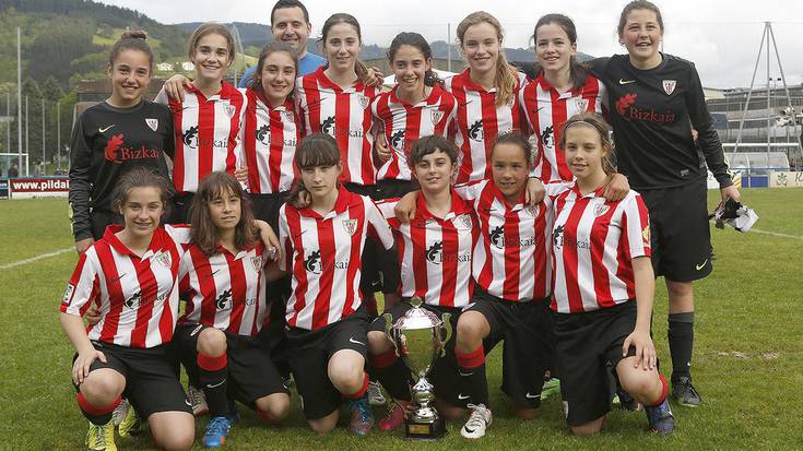 Athleticek irabazi du infantil nesken Azpeitia Cup