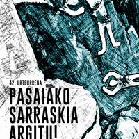 Pasaiako sarraskiaren 42. urtemugako ekitaldia