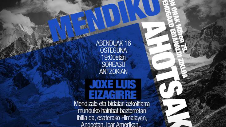 Mendiko Ahotsak: Joxe Luis Eizagirre