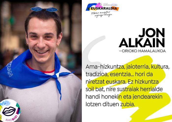 Orioko hamalaukoa: Jon Alkain