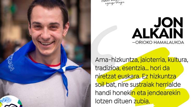 Orioko hamalaukoa: Jon Alkain