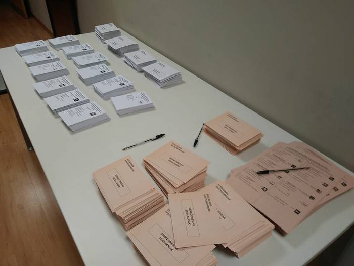 EAJk eta EH Bilduk boto kopuru bera jaso dute Beizaman