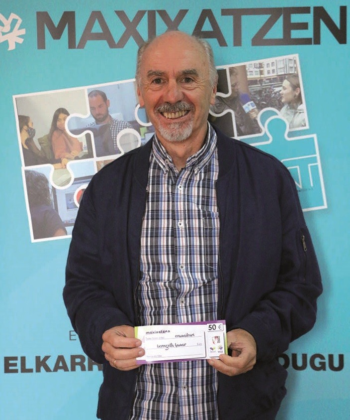 Patxi Azpitarte, abuztuko Zakelmariren irabazlea
