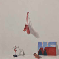 Pintura erakusketa berria ikusgai Sanz Enean, bihartik aurrera