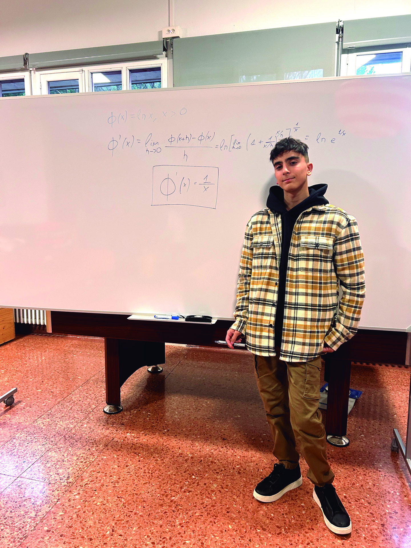 Alain Castillo: "Gozatu egiten dut matematikarekin"