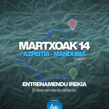 Domusa Teknik 40 MLK entrenamendu irekia: Azpeitia-Mandubia
