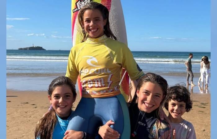 Nahia Calderon, Sub 14 Rip Curl Grom Search txapelketako irabazle