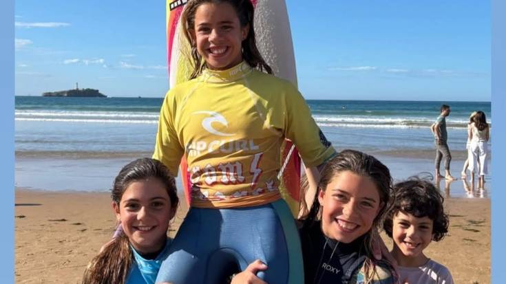 Nahia Calderon, Sub 14 Rip Curl Grom Search txapelketako irabazle